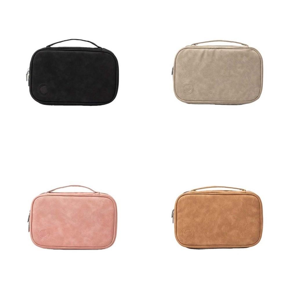 PU Leather Jewelry Storage Bag Multi-functional Jewelry Carrying Case  Travel Use