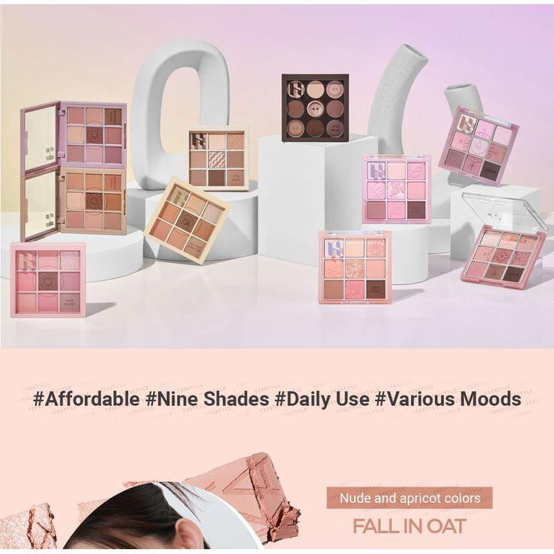 HOLIKA HOLIKA My Fave Mood Eye Palette Fall In Oat