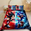 Sonic Cool Duvet Cover Set Bedding Set Comforter Cover for Bedroom Home Decor Children Teens Birthday Gifts