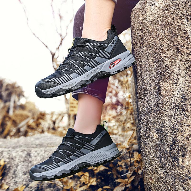 New hiking shoes men's large size 47 breathable non-slip outdoor cycling shoes travel camping off-road hiking shoes