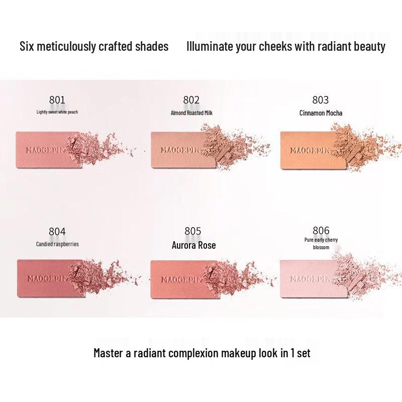 MAOGEPING Soft Gauze Illusion Blush