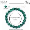 Latest Models 6 8 10mm Green Malachite Bracelet Men Women Bangle for Best Friend Gift Handmade Beaded Natural Stones