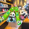 Panda Keychain Pendant - Creative Cultural Souvenir Gift from Chengdu with Bag