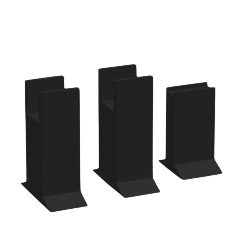 

Universals Laptop Stand Holder With Adjustable Height Tilts Function Lightweight Plastic Material 3PCs Set For Office Home Use