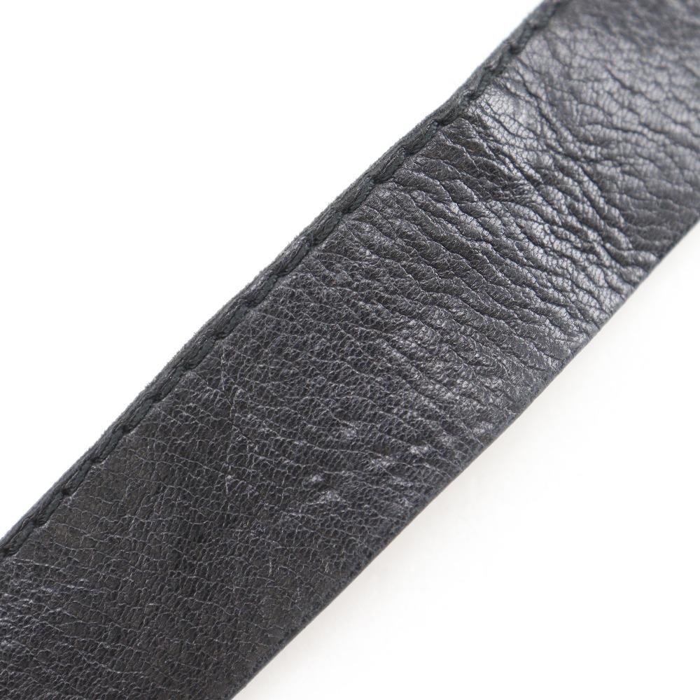 HERMES Toudu Shoulder Bag black Calfskin unisex Used