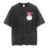2026 Hot Sale Washed Vintage Anime The Disastrous Life of Saiki K Saiki Kusuo T-shirt Men Women Retro Cartoon Merch T-shirts Oversized T Shirts Top