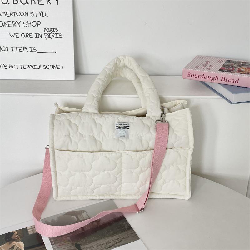 54 quilted soft go out new large capacity handbag light crossbody shoulder bag bag