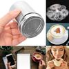 Stainless Steel Coffee Shaker Cocoa Chocolate Flour Powdered Sugar Sieve Filters Foam Spray Kitchen Cake BBQ Tools With Lid