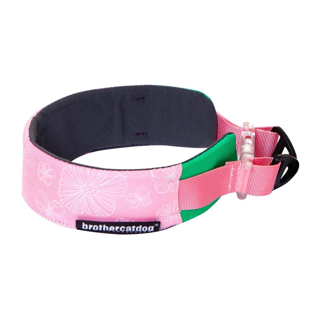Pet Collar Adjustable Comfortable Durable Nylon Necklace Leash Big Dog High Quality Collars Choker Chain Security Dog Supplies Accessories Products