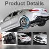 Scale 1:32 M8 Car Model Toy Diecast Alloy Doors Opened Music Light Pull Back Simulation Police Cars Toys  for Kids Presents