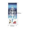 Miyamoto Kenema Tenugui Dyed Hand Towel, Christmas Holy Night New Design, Blue, Approx. 35x90cm