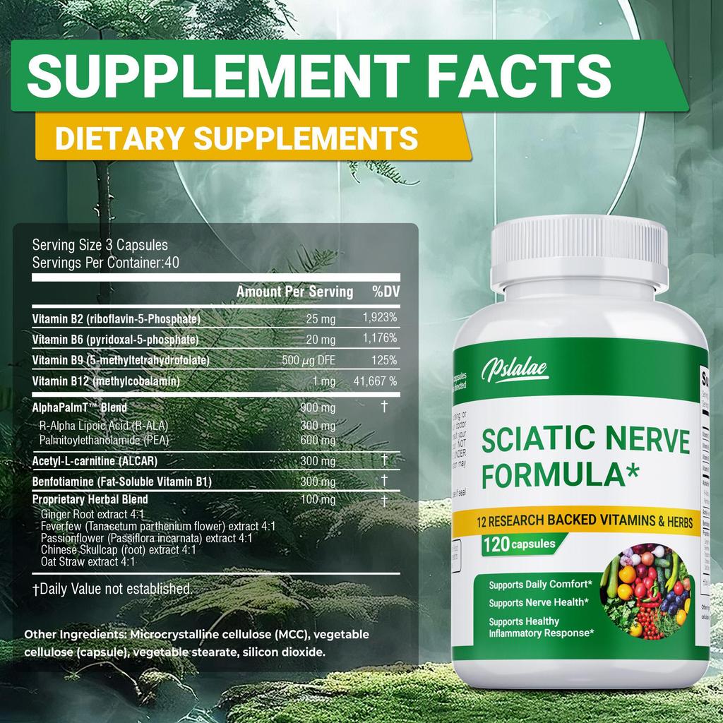 Soulager la sciatique - avec de l'acide R-alpha-lipoïque, de la benfotiamine - Santé du système immunitaire