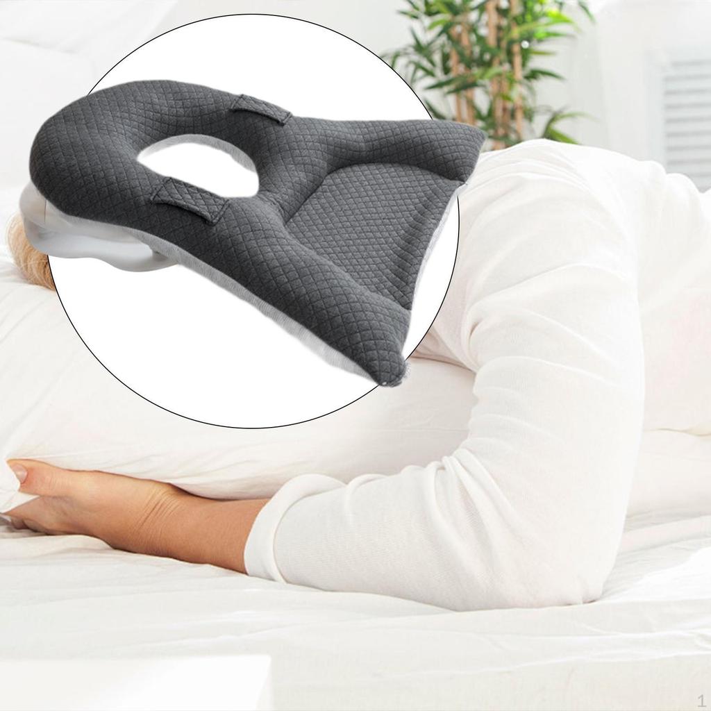 Face Down Pillow Adjustable Support Cushion for Prone Sleeping