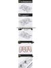 GS4 Glass Lift Decorative Frame: 15-Model Car Window Armrest Switch Panel Patch