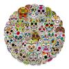 50 Pictures of Fantasy Skull Graffiti Stickers Suitcase Mobile Phone Laptop Personalized Stickers Stickers