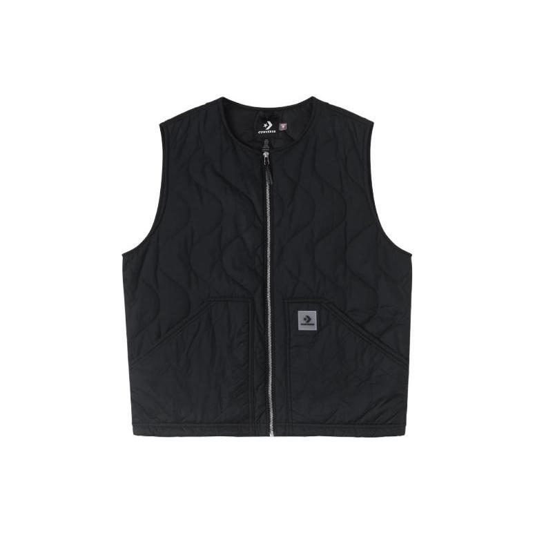 

New Converse Vests Men s Black 10025267-A01 L