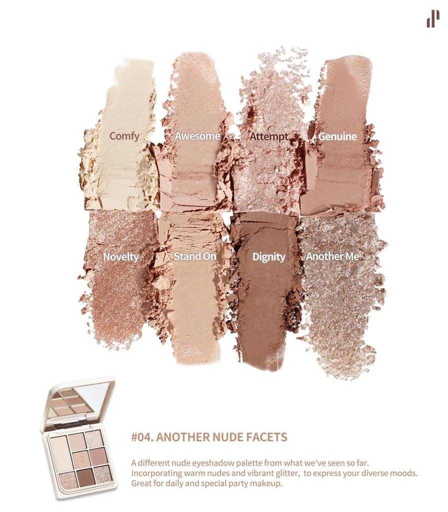 Dote On Mood Eye Palette Another Nude [Heart Percent] (04 Facets)