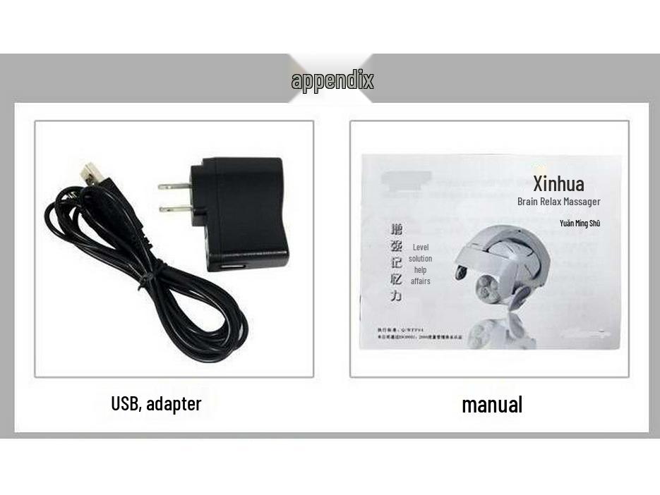 USB Electric Head Massager for Brain Fatigue Relief - Multifunctional Therapy Instrument for Decompression