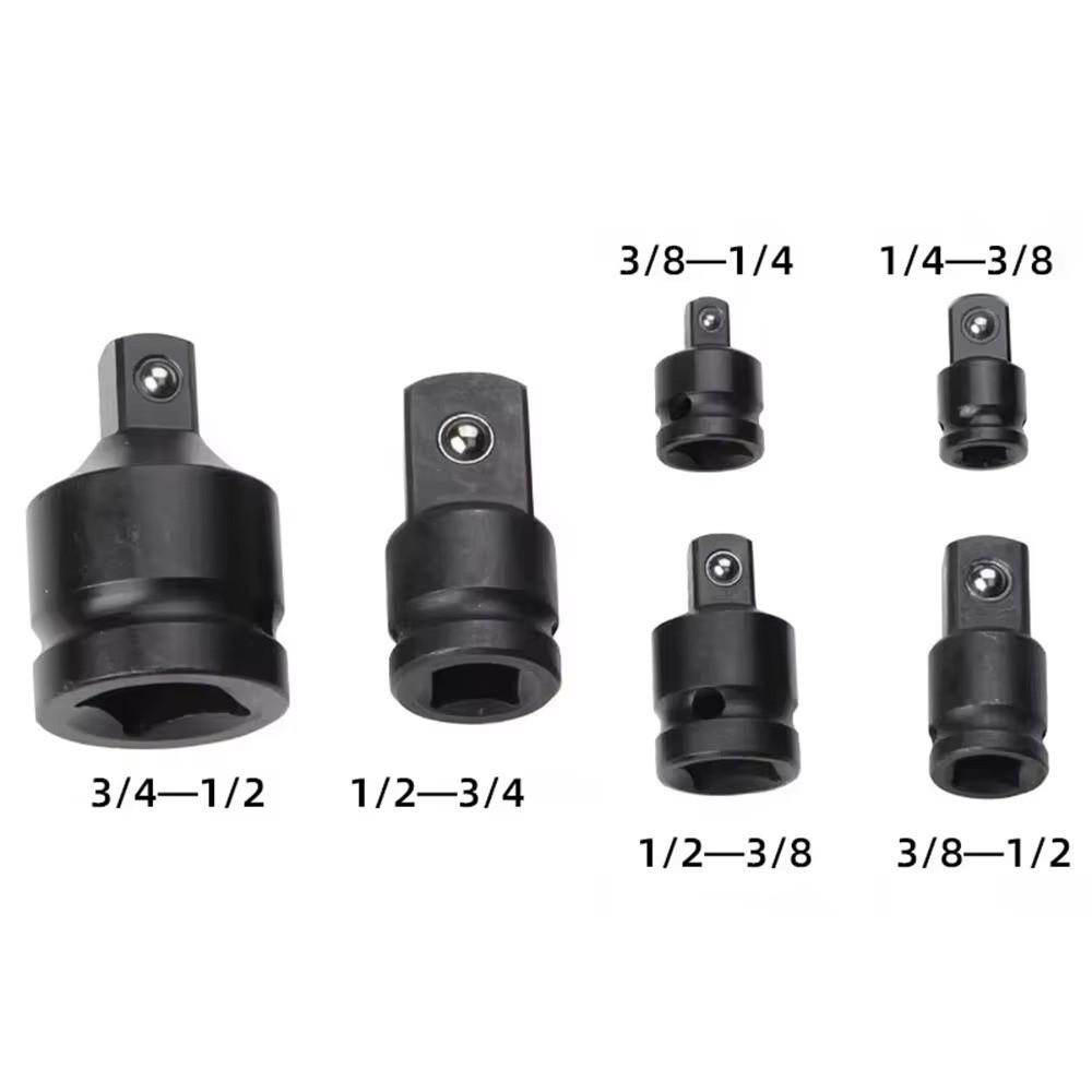 10Pcs/Set 12 Point Socket Sleeve Universal Drive Impact  Socket  Adapter Set  Mechanical Maintenance
