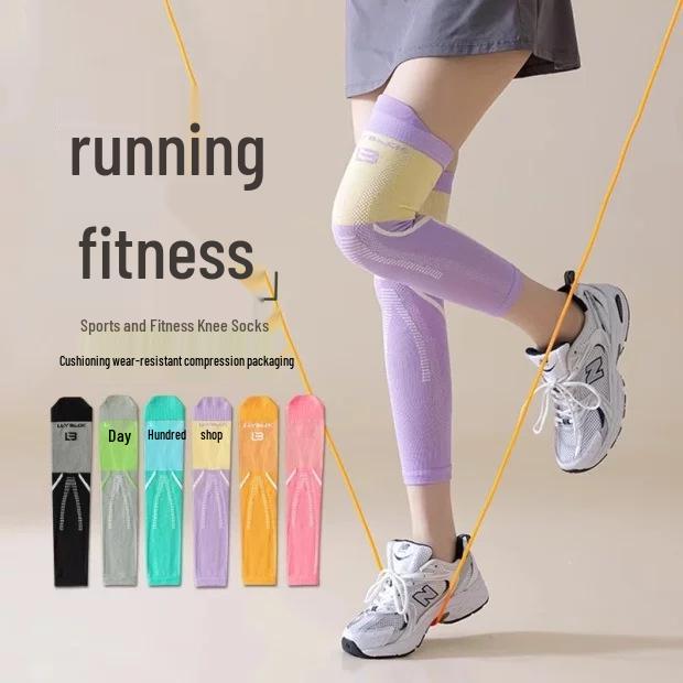 

2025 Women s Sports Knee Pads & Leg Sleeves: Slimming, Professional Support for Jump Rope & Running