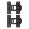 Vibration Proof Campers Fridge Door Lock ABS Universal Cabinet Door Locker Secure Closure for Bumpy Road Trips