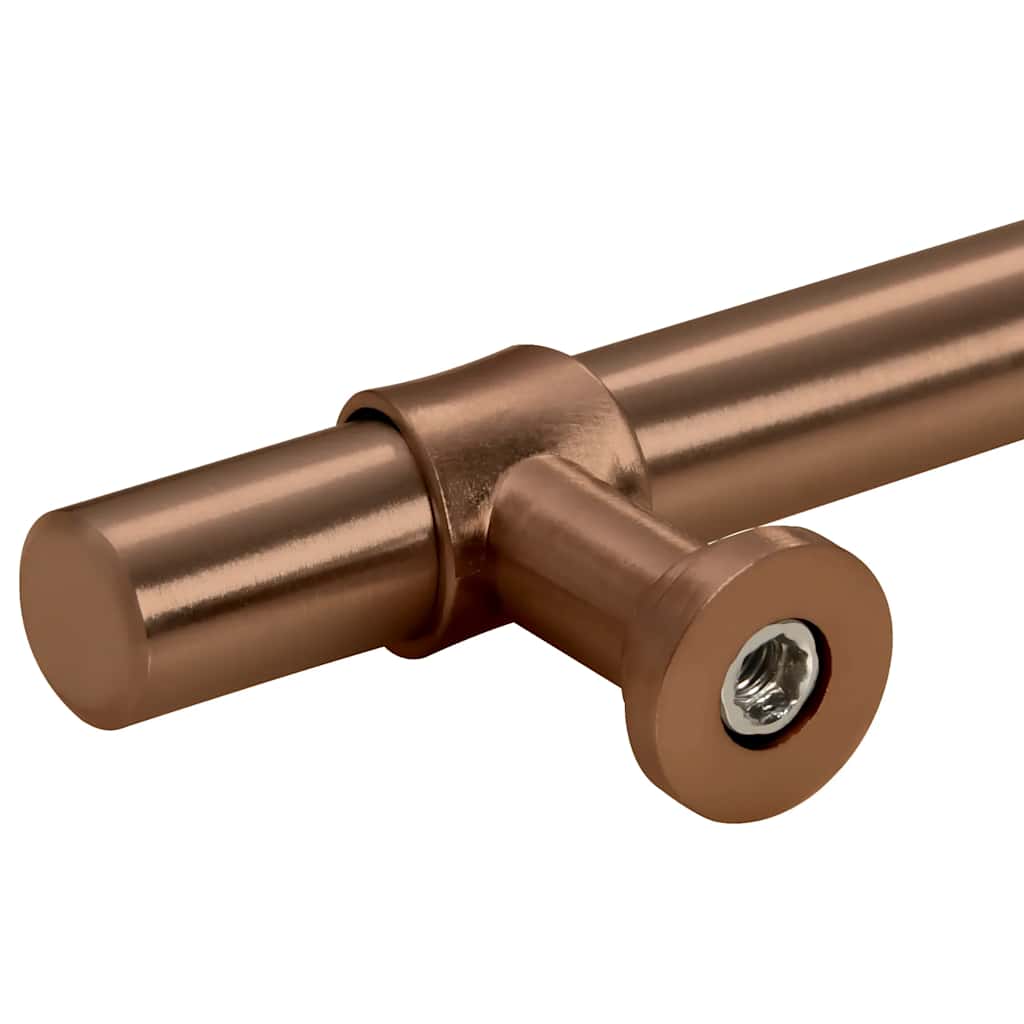 Furniture Handles 5 Pcs Bronze 192 Mm Stainless Steel