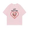 Funny UTI? More Like U + I Meme Print Tshirt Summer Unisex Casual Loose Tee Shirt Unisex Oversized Tees Male Fashion Cotton T-shirt