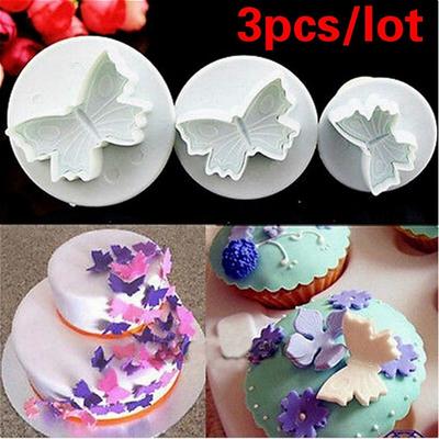 Schmetterling Plunger Cutter Mold Sugarcraft Fondant Kuchen Dekorieren Weihnachten Kuchen Dekorieren Werkzeuge