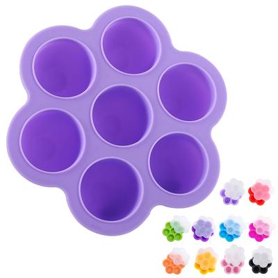 Contenitore per Alimenti per Bambini in Silicone Contenitore Sigillato per Conservare Frutta e Alimenti Cotti per Bambini Ghiacciaia Stampo per Palle di Ghiaccio