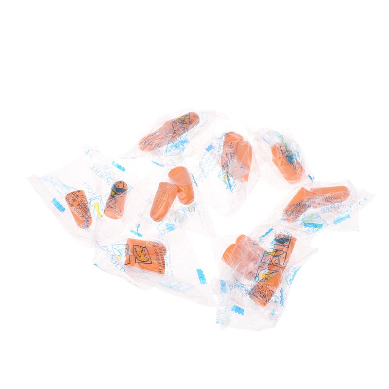 10 Pairs Sponge Earplugs Noise Canceling Sleep Earplugs Noise-Isolating Earplugs Dust Resistant Abrasion Resistant Flexible Work