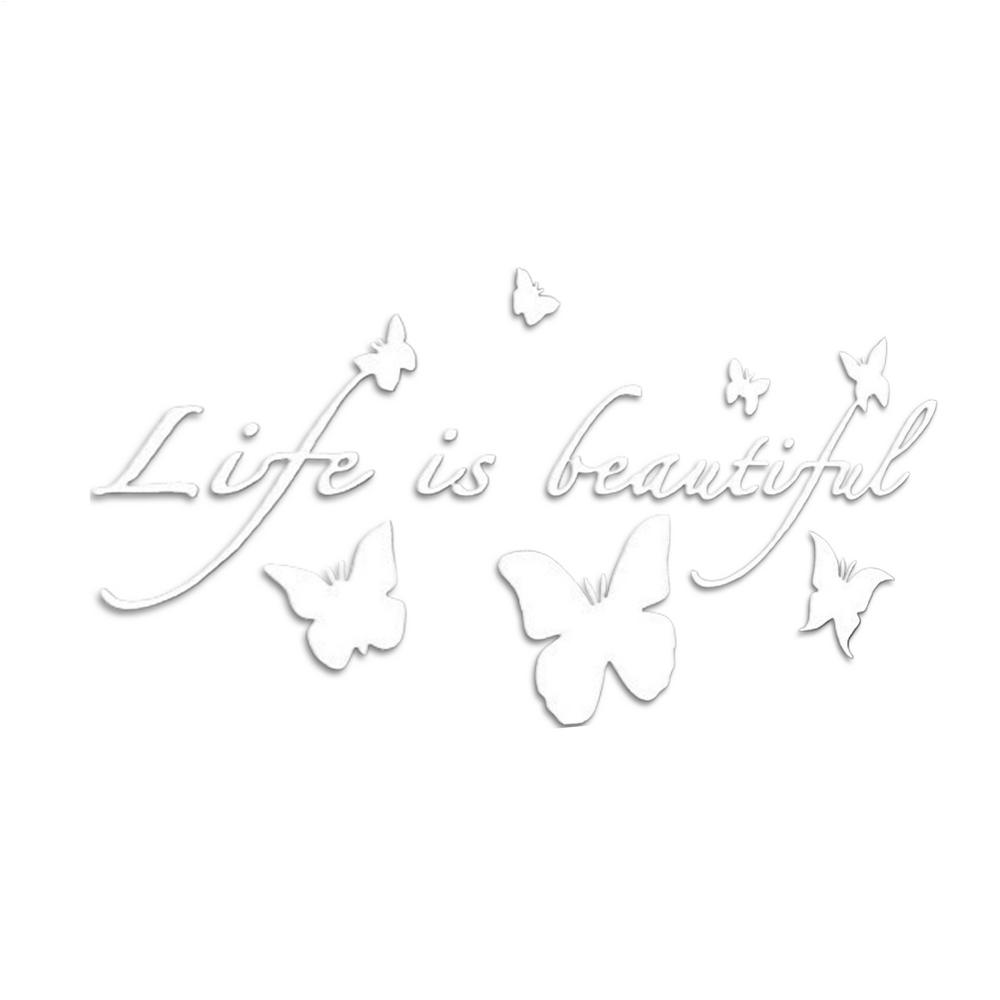 Car Sticker Butterfly Theme Strong Adhesive Decor Car Window Stickers For Window Friends Men Women Driving Outdoor Motorcycles