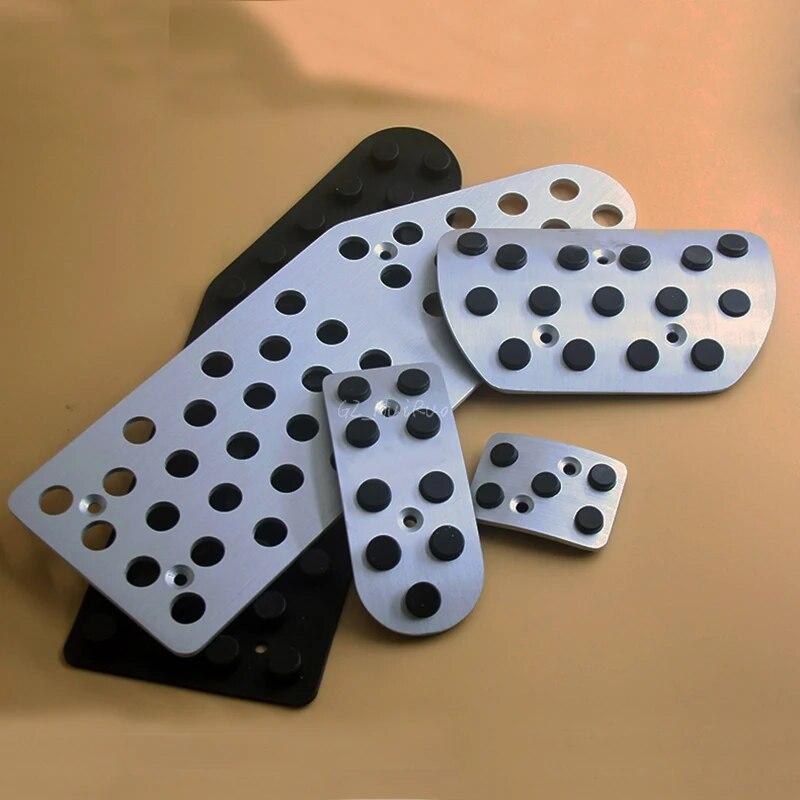 AT Auto Brake Accelerator Footrest Pedales Styling Sticker Cover Pad Plate For Mazda CX-7 CX7 CX 7 2006-2010 2011 2012 With Logo