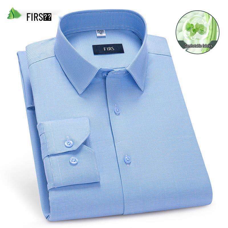 

Shanshan Men s Business Casual Long-Sleeved Shirt 44