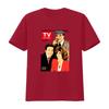 Retro Vintage Hart To TV Series Guide Cover Print Casual T Shirt Vintage Washed Soft Streetwear Designer Clothes Comfortable