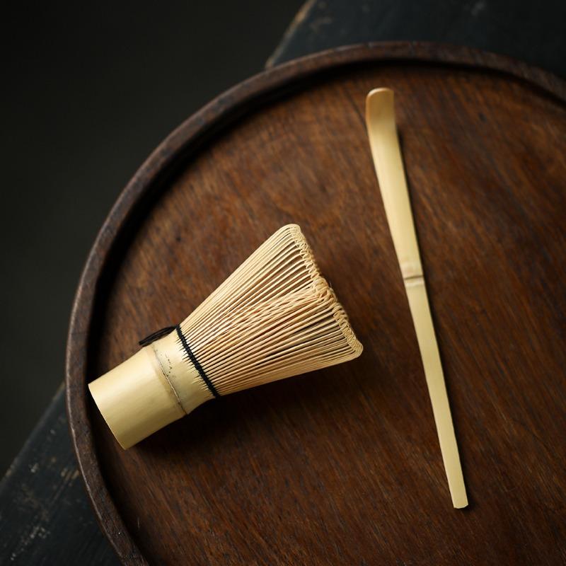 Japanese Tea Set Matcha 3-Piece Whiskey (Tea) Spoon and Spoon Matcha Tea Set Bamboo Accessories