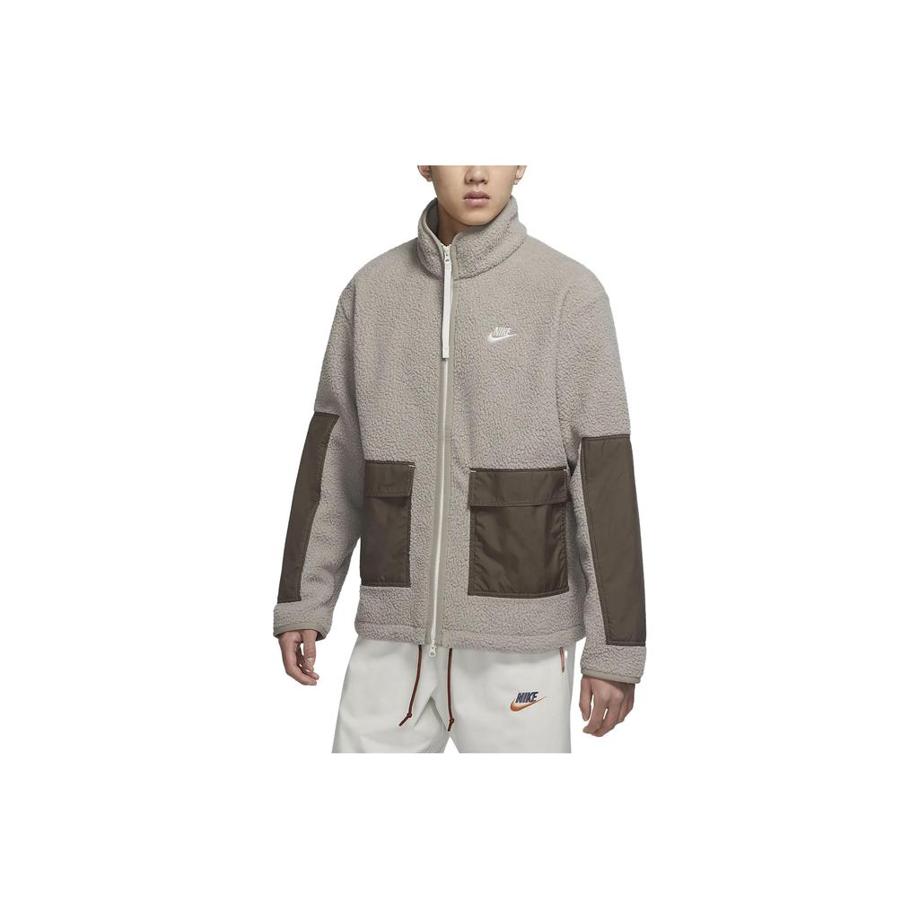 New Nike Velvet Jackets Men Gray DD5022-087