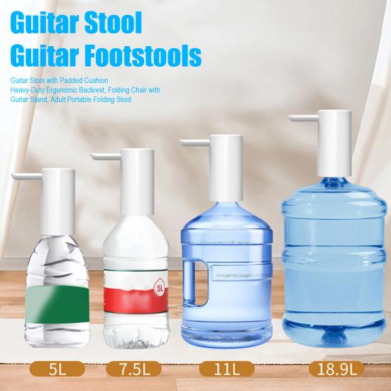 Water Pump Dispenser with Rechargeable Battery USB Charging Dual Pump