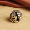 1Pcs New Vintage Brass Taotie Pure Copper Gluttonous Bell Car Key Chain Pendant Small Pendant Men And Women