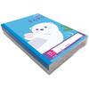 Kyokuto Associates Kyokuto College Animal Math Notebook, 17 Squares, B5, with Center Leader, 10 Books, LP26
