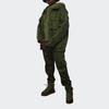 Adidas Originals Trefoil Pattern Loose Sports Pants Men Bottoms Green HC6002