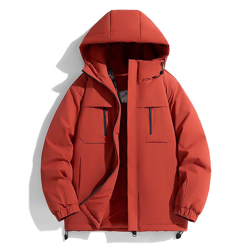 New Couples' Fashion Brand Windproof and Warm Cotton Jacket Men's Thickened Cotton Jacket Outdoor Jacket