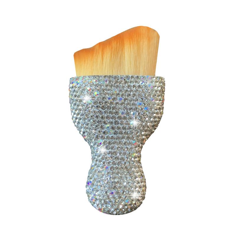 Bling Rhinestone Car Cleaning Brushes Auto Detail Brush Soft Bristles Multifunctional Auto Interior Detailing Brush Computer
