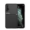 For Huawei Nova 5T Case 6.26'' Ultra-thin Magnetic Matte Leather Phone Cases For Huawei Nova 5t Nova5t 5 T Silicone Back Cover