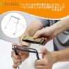 PPIOOY Harmonica Holder for 10-Hole Harmonicas, Neck Strap Type, Adjustable Metal Frame, Anti-Slip Design, Lightweight Professional Support, Silver,