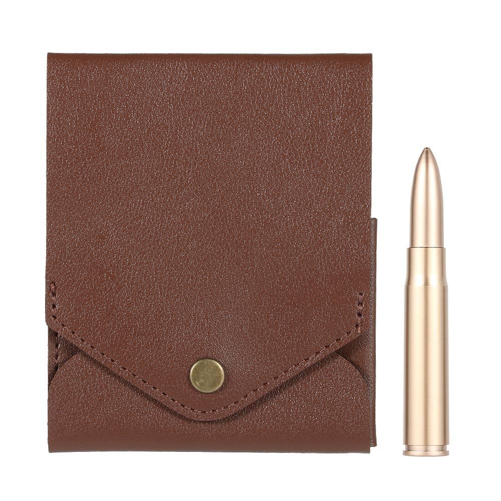 New Waterproof Multifunctional Compact Wallet Handmade PU Leather Built-in Pen Slot Slim Minimalist Wallet Coin Purse Travel