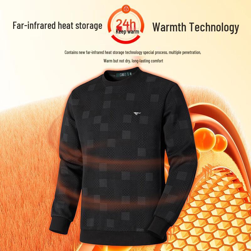 SEPTWOLVES Men's Thermal Long-Sleeve T-Shirt