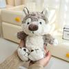 17cm Cute Cartoon Wolf Doll Boy Birthday Children's Day Gift Plush Toys Plushie Stuffed Toys Decoration Christmas Gifts