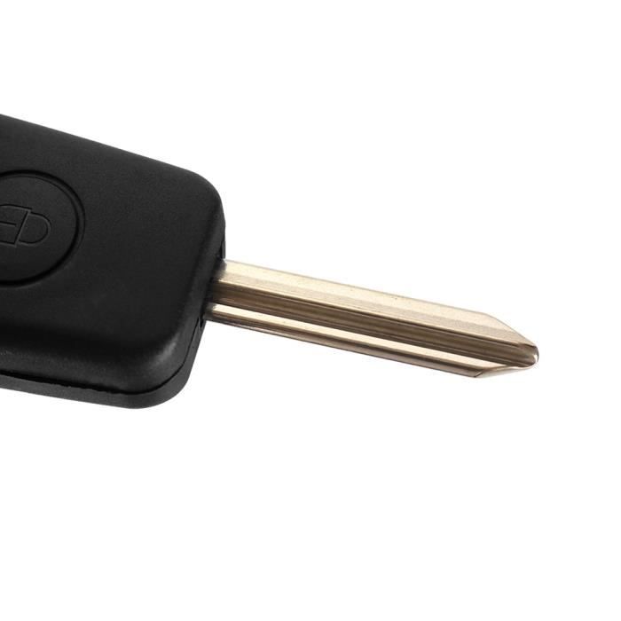 Kryt klíče pro Citroen Berlingo Picasso Saxo Xsara Peugeot Partner - 2 tlačítka - Dálkový ovladač s planžetou Phonillico®