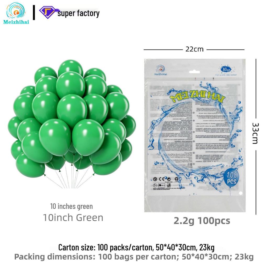 Colorful Macaron Balloons: Round Dopamine Balloons for Children's Birthday Party Decoration