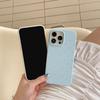 Liquid Silicone Solid Color Love Apple 15 Mobile Phone Case Suitable for IPhone14promax Anti-fall 13 Girls